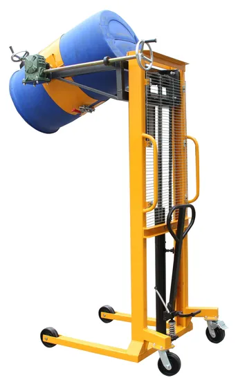 China Wholesale Hand Stacker Drum Lift Semi-Electric Oil Drum Stacker