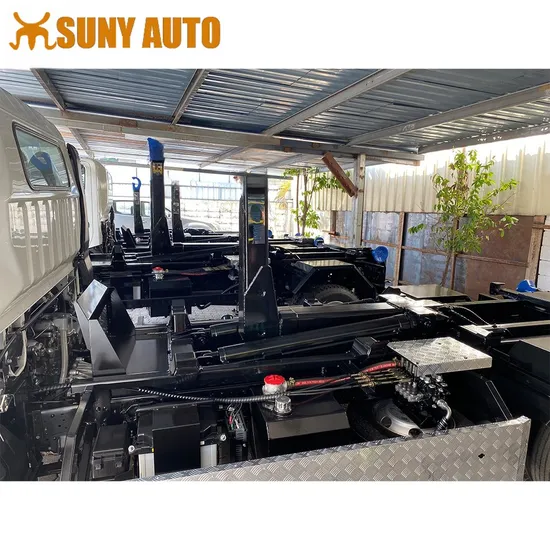 5t-18t Hook Lift with Hydraulic Cylinder Power System for Hino Truck