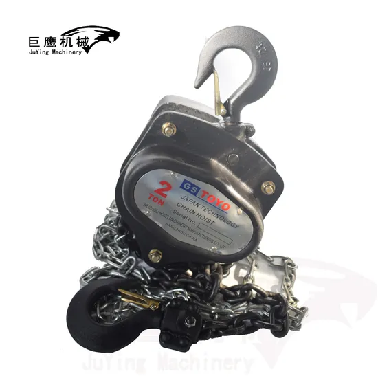 Big Load Capacity 10 Ton Chain Block Hoist with Four Falls Chains