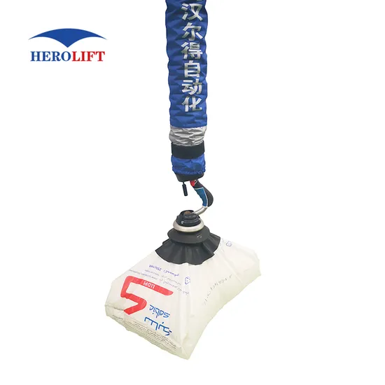 Single-Player Operation 50kg Bag Vacuum Tube Lifter Material Handling Bag Lifter Export