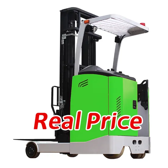Real Price New CE 2 Ton 6 Meter Double Deep Electric Reach Truck Price Load Drive Wheel Forklift