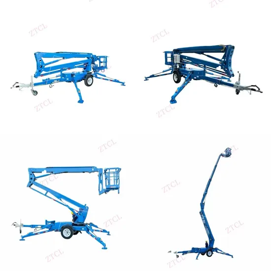 Ztcl Hydraulic Manlift 18 Meter Articulated Boom Lift
