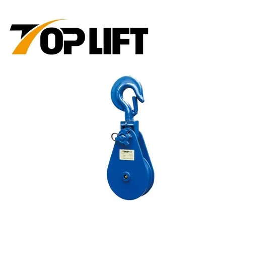 Tp-Mh-12 15t Rigging Handware Lifting Hook Pulley Block Snatch Block