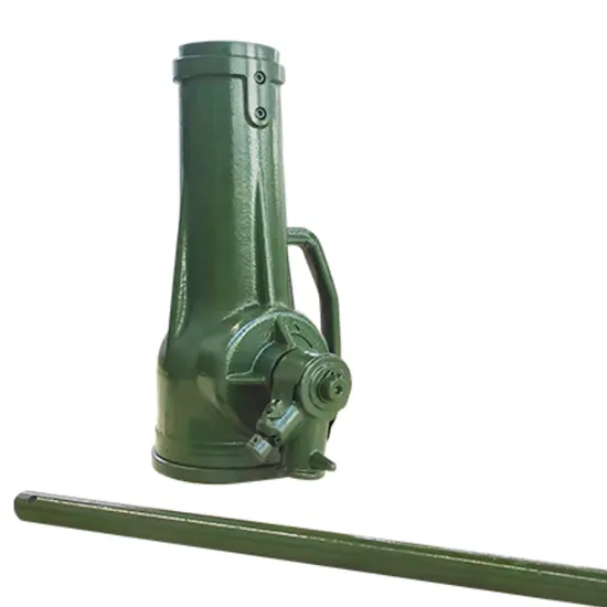 Maximum 100 Ton High Capacity 200mm Stroke Bottle Shape Mechanical Lifting Jack
