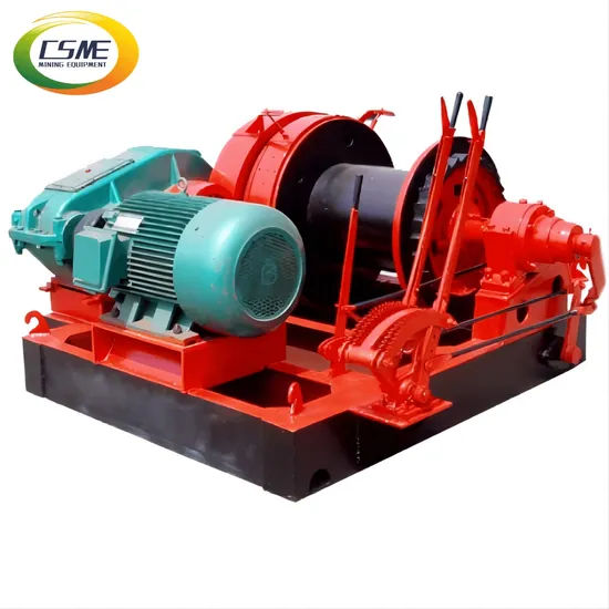 Jkl3 Manual Sliding Electric Slow Speed Winch for Mine or Construction