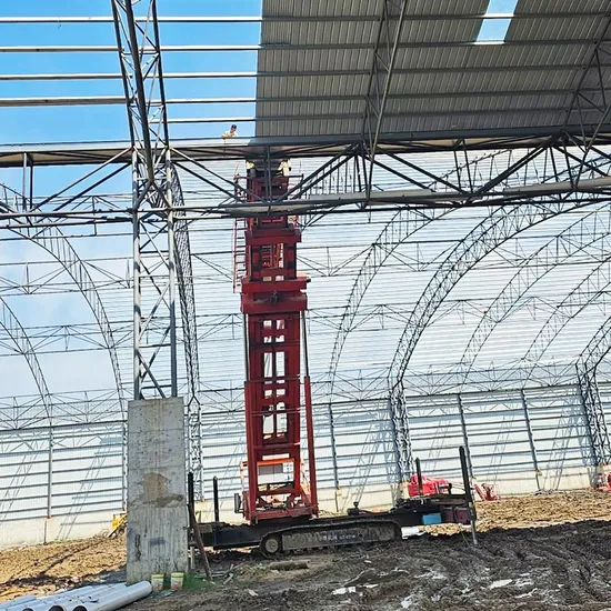 Crawler Reverse Ceiling Aerial Work Platform Can Be Used in Industrial and Civil Buildings
