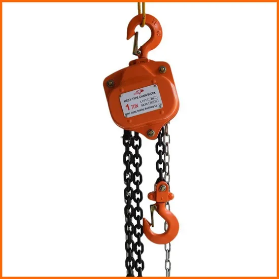 High Quality 1 Ton 10 Ton Wholesale G80 Hand Chain Block