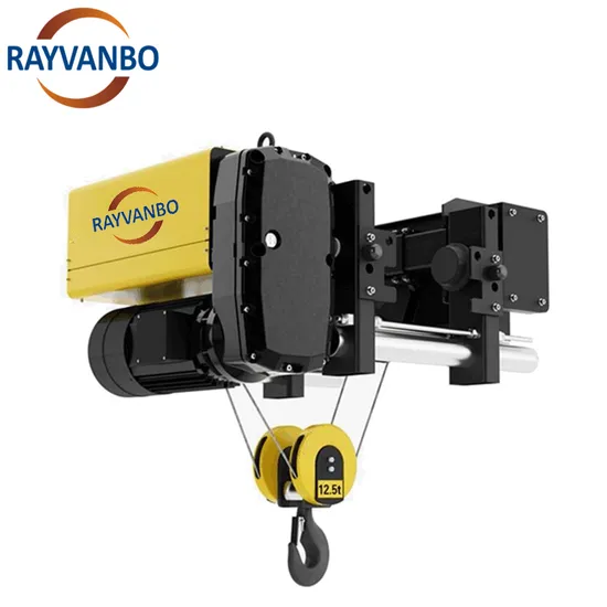 5t European Type Single Girder Electric Low Headroom Wire Rope Hoist