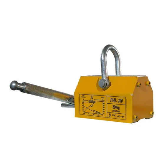 Pml 1000kg Steel Plate Lifting Magnets Permanent Manual Magnetic Lifter