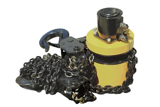 Industrial Grade 10 Ton Emulsion Fluid Powered Chain Hoist for Reliable Material Movement