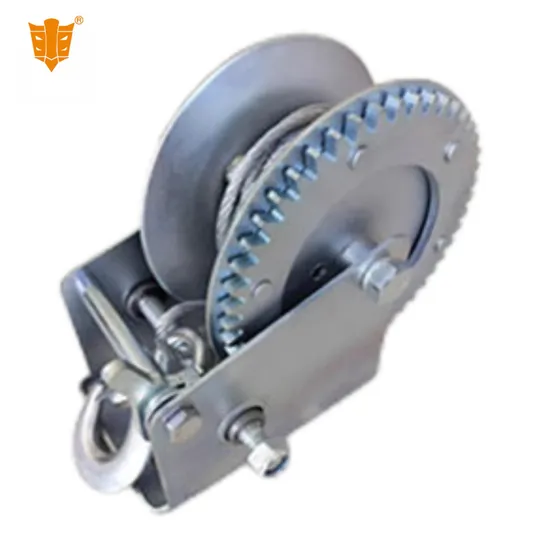 Stainless Steel Manual Small Worm Gear Hand Winch Rope Capstan Winch Hand