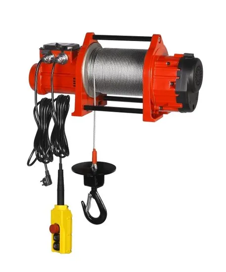 CE Certification, 0.2-1t Light Fast/Slow Speed Electric Winch Permanent Magnet Frequency Conversion Motor for Building Marine Industry, etc
