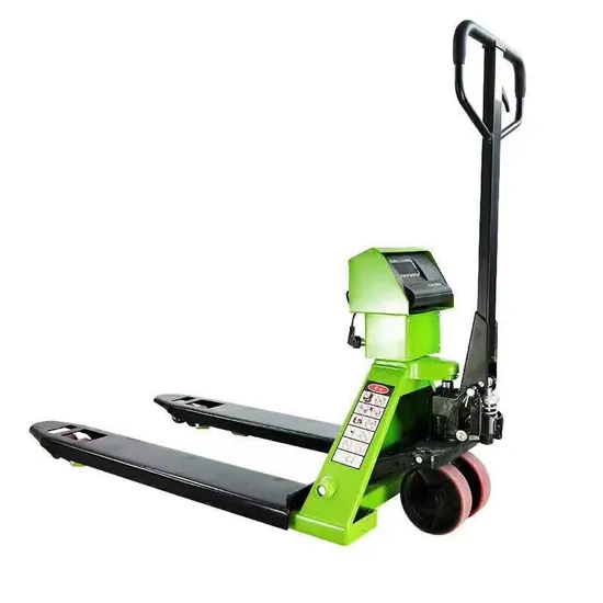 Best Value Hand Pallet Truck Scale Cylinder Weighing Scale for Hand Pallet Scale Truck Forklift for Sale