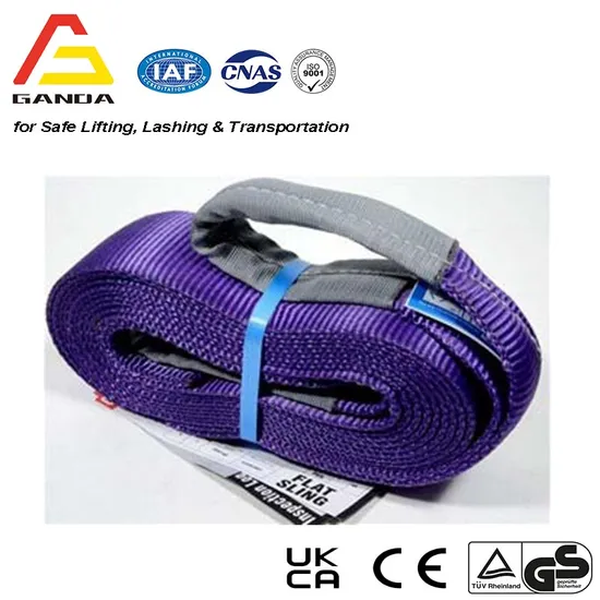 Double Ply Flat Polyester Webbing Sling