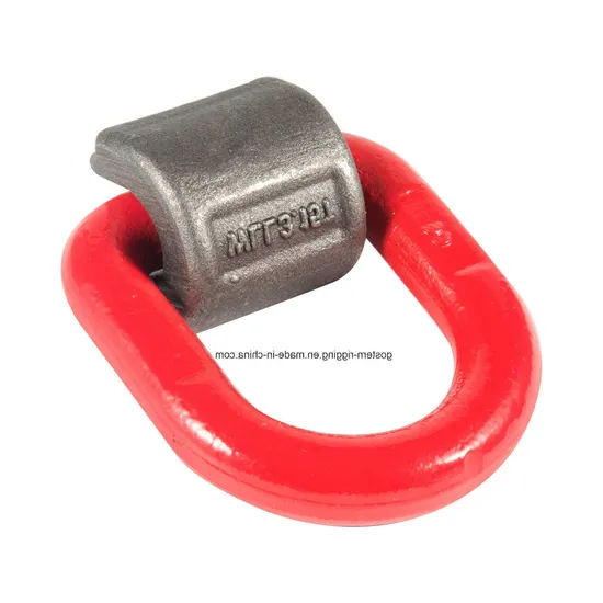 G80 D Ring with Strap with High Tensile and High Quality