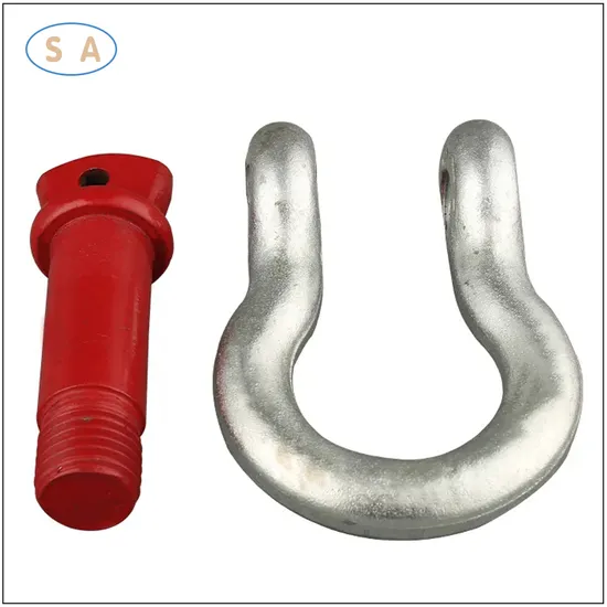 Rigging Hardware Hot DIP Galvanized Drop Forged Lifting Marine Bow Shackle
