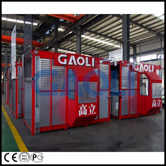 Gaoli Sc200/200 Construction Hoist / Lifter / Elevator
