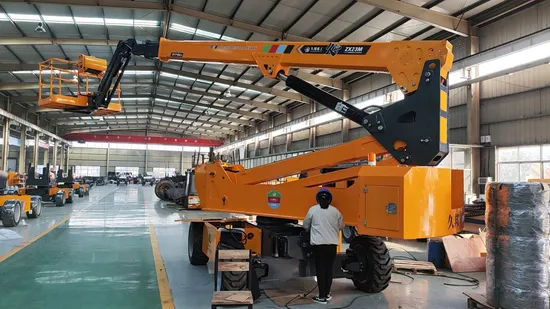Robust Self Propelled 22m Boom Lift Aerial Work Platform