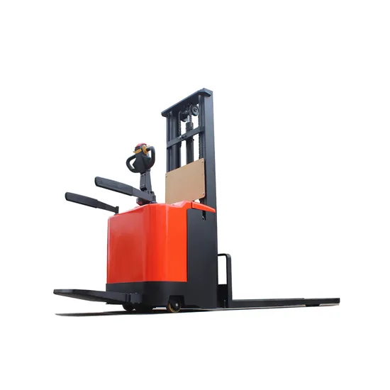 Standing Type Electric Stacker Price with Battery Operation for Warehouse