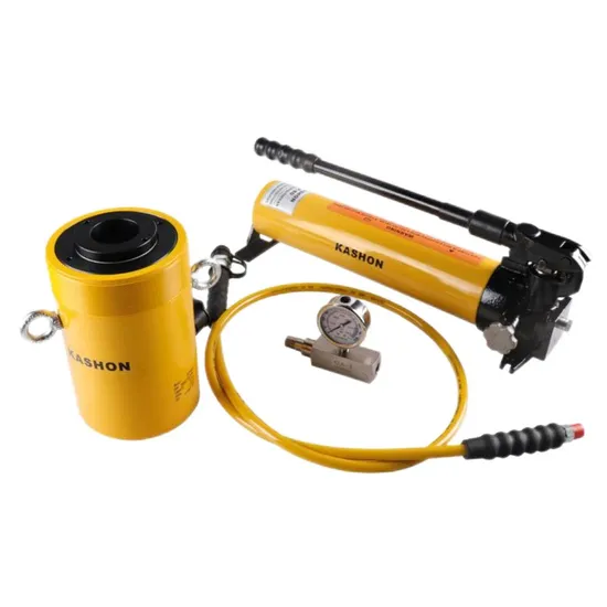 Rch1003 Enerpac Equivalent 100 Ton 6 Inch Stroke Hydraulic Hollow Cylinder Jack with Hand Pump
