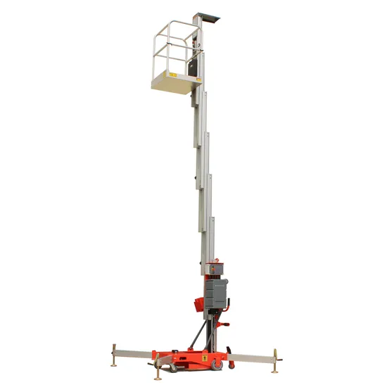 Single Mast Lift with a 7.8m Platform Height
