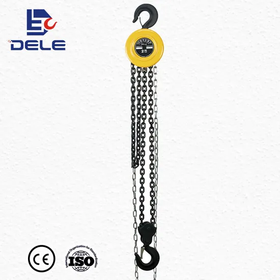 Hand Operated Hoists with Good Material