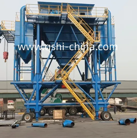 60cbm Movable Hopper Eco Dust-Proof Cement Hopper for Bulk Cargo