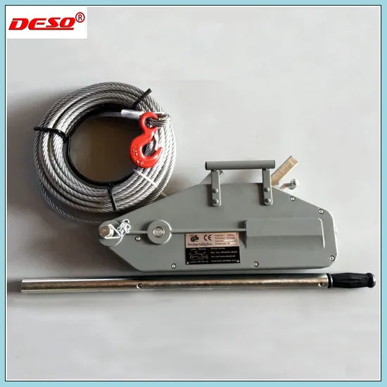 Tirfor for Lifting Equipment/Hand Cable Puller 0.8t 1.6t 3.2t 5.4t Lever Wire Rope Hoist