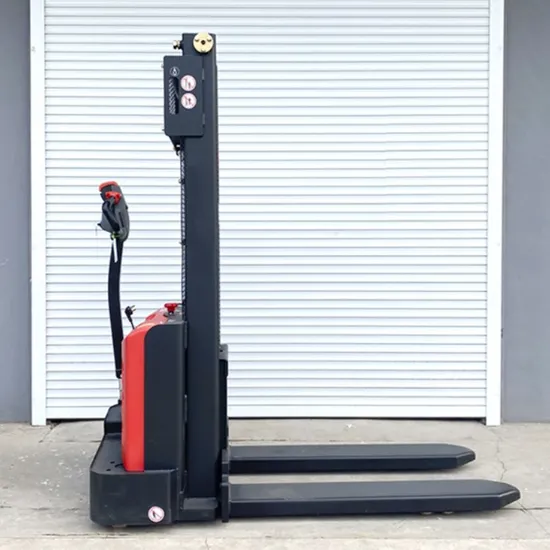 Cheap Price High Effective Walkie Lifting Equipment Electric Pallet Stacker