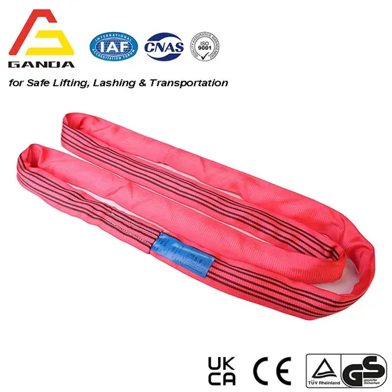 5t Endless Round Sling Roundsling Lifting Sling Loop Sling Soft Sling Polyester Hoisting Sling Endless Soft Sling, Endless Falt Sling Factory