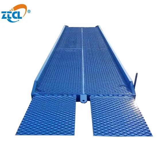 Ztcl Loading Mobile Dock Forklift Container Ramp Yard Ramp for Forklift
