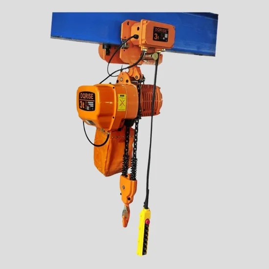 3ton Crane Pulley Lifting Equipment Crane Electric Chain Hoist