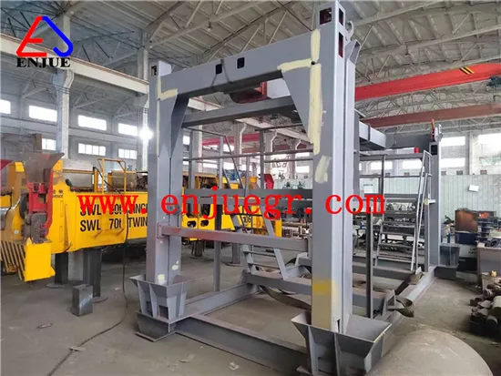 Port /Jetty Nom-Standard Electric Hydraulc Telescopic Over Height Container Lifting Frame for Zpmc/Bromma Spreader Adaptor Flat Rack Container Adapter