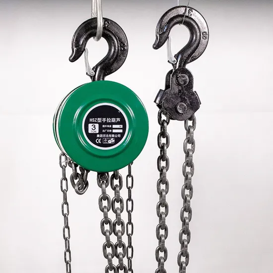 1t/2t/3t/5t Lifting Chain Block 3/6m