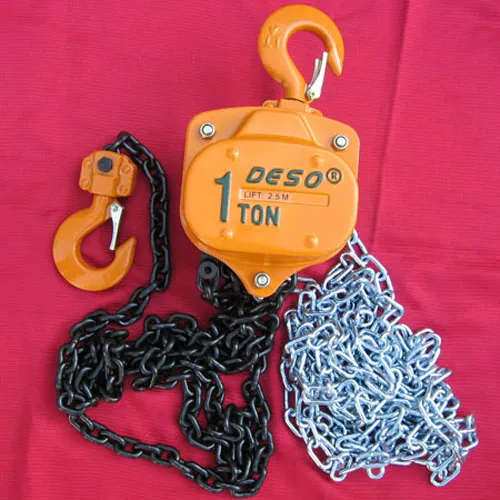 Ce Approved Manual Lifting Chain Hoist / Heavy Duty V Type Chain Block