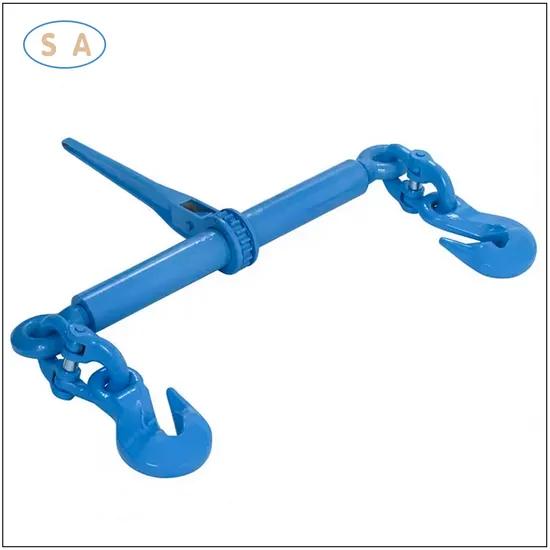 European Red Painted Light Duty Load Binder with Hooks for Terminal Operation