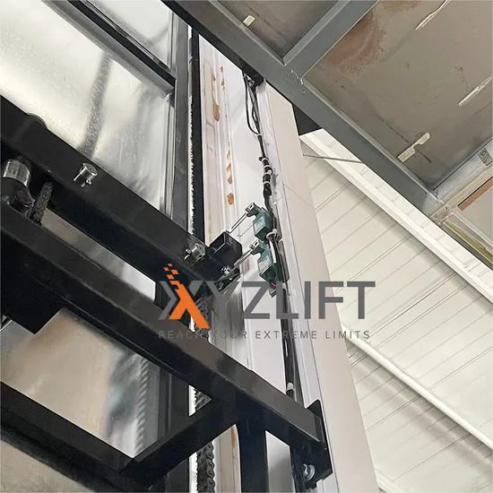 Indoor Vertical Platform Lift Disabled People Wheelchair Lift Small Passenger