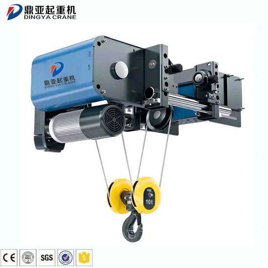 Dy High Quality 100kg 200kg 500kg 1000kg 2000kg 380V Electric Wire Rope Hoist Price