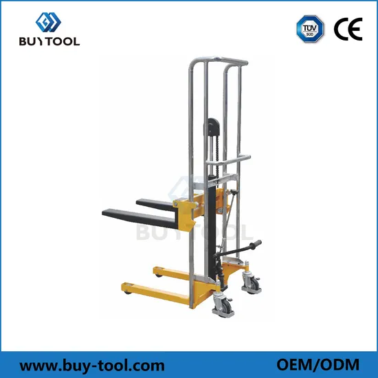 Buytool PF4150 Economic Hydraulic Manual Fork Type Stacker