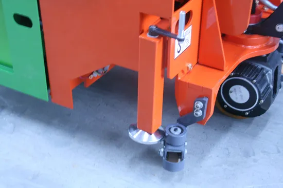 Scissor-Fork Automatic Walking High-Altitude Operation Wheel Alignment Mini Self Propelled Scissor Lift