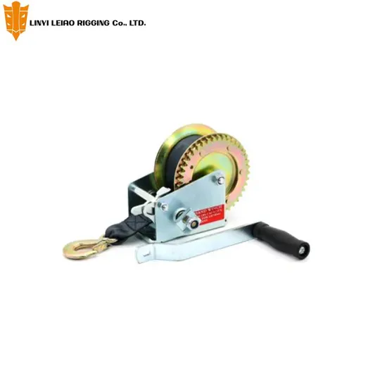 600lbs Hand Winch with Belt for Boat Trailer Mini Winch