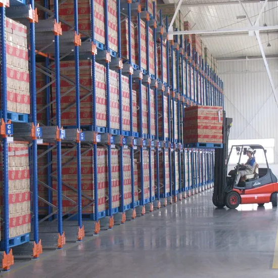 Warehouse Radio Shuttle Pallet Rack System Automation Racking System Pallet Runner Radio Shuttle Racking