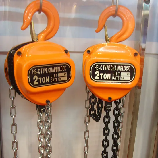 500kg 1t 2t 1.5t 3t 5t 10t 20t Hand Manual Chain Hoist