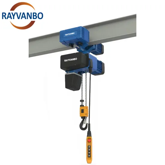 1ton Germany European Double Trolley Electric Chain Hoist Polipasto Electrico De Cadena Con Doble Carro, De Alemania, Europeo for Industrial Lifting