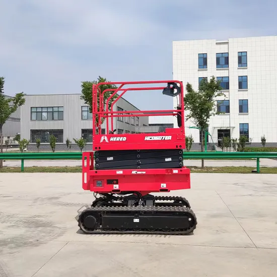 Hc0607ea 6 Meters Auto Level Crawler Scissor Lift with CE