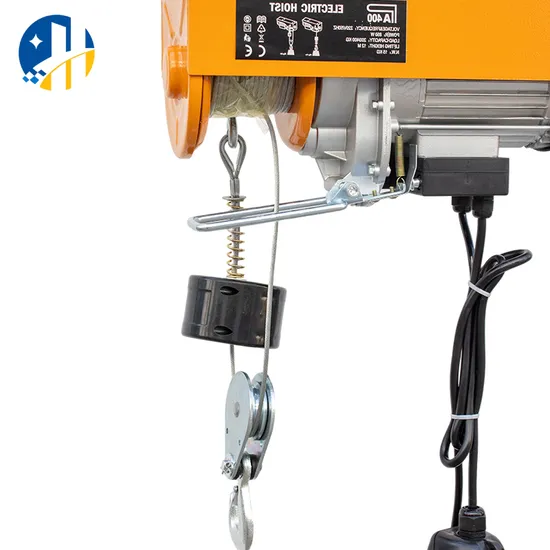 Lihua Mini Electric Chain/ Wire Rope Hoist for Lifting Goods