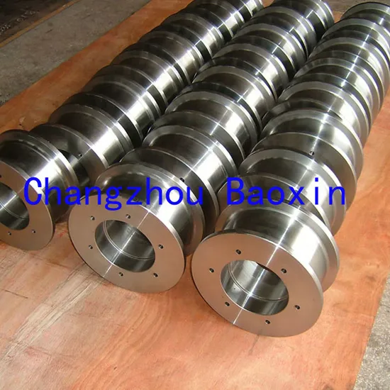 Custom Car Alloy Crane Forged Steel Wheel for Port Crane Equipment