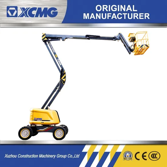 XCMG Factory Gtbz14jd Used Self Propelled Hydraulic Mobile Articulated Boom Lift 14m Aerial Working Platform with CE Price