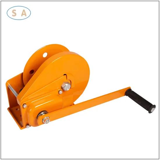 Heavy Duty Lifting Boat Trailer Manual Hand Winch with Cable