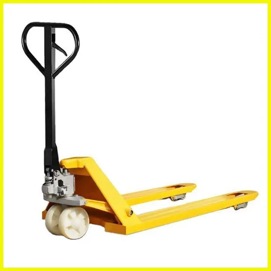 Hydraulic PU Wheel Hand Pallet Jack 2 Ton Hand Pallet Truck